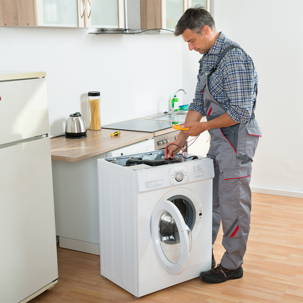 can you walk me through the steps of troubleshooting my washer issue in Gloucester