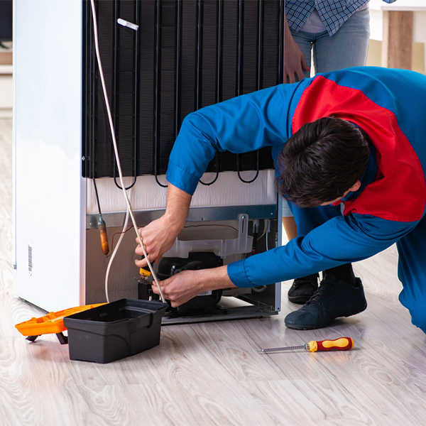 how much do you charge for refrigerator repair services in Gloucester NC